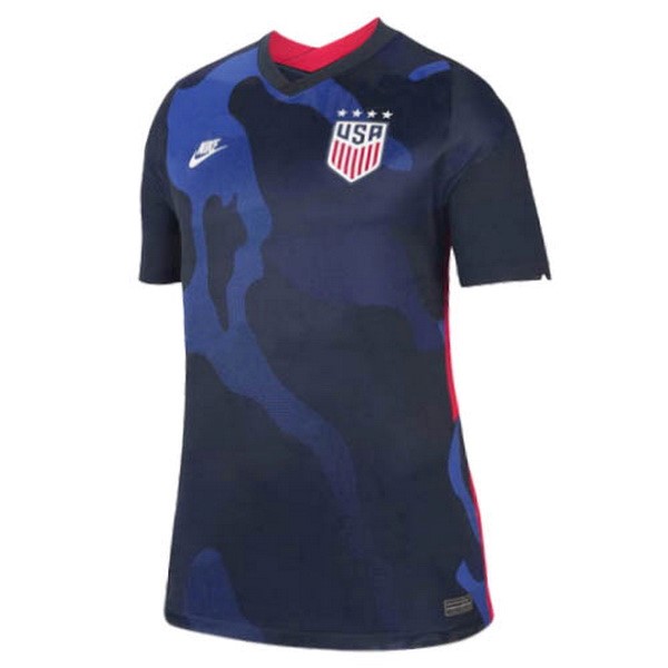 Camiseta Estados Unidos 2ª Mujer 2020 Azul